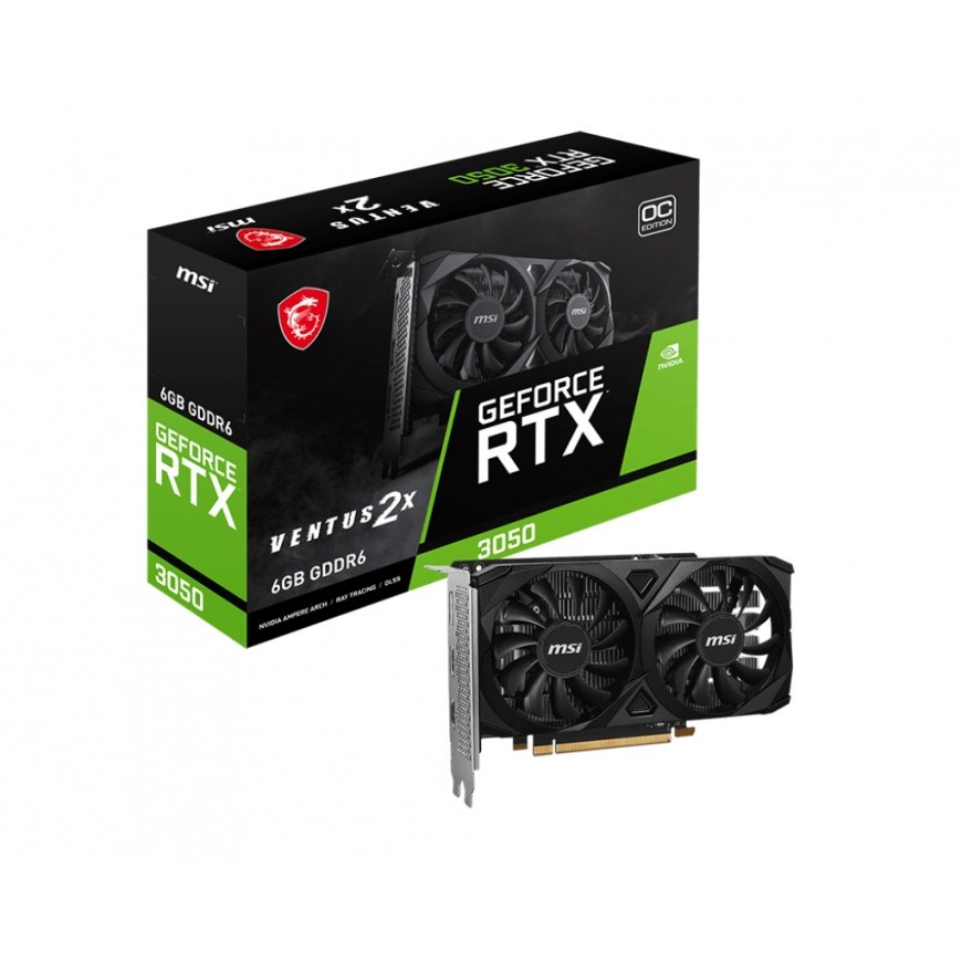 MSI VENTUS GeForce RTX 3050 2X