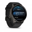 Garmin Venu 4 3.56 cm (1.4") AMOLED 45 mm Digital 454 x 454 pixels Touchscreen Black Wi-Fi GPS (sate