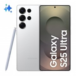 Samsung Galaxy S25 Ultra 17,5 cm (6.9") Две SIM-карты Android 15 5G USB Type-C 12 GB 256 GB 5000 mAh Серебристый, Белый