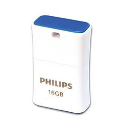 Philips FM16FD85B/00 USB флеш накопитель 16 GB USB тип-A 2.0 Синий, Белый