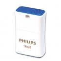 Philips FM16FD85B/00 USB atmintukas 16 GB USB A tipo 2.0 Mėlyna, Balta Philips FM16FD85B/00 USB atmintukas 16 GB USB A tipo 2.0 Mėlyna, Balta