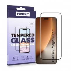 FoneKit Full Cover stiklo apsauga, Honor Magic 8 Pro
