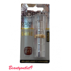 L'Oreal Paris, Color Riche Shine, Shine, Liquid Lipstick, 643, H