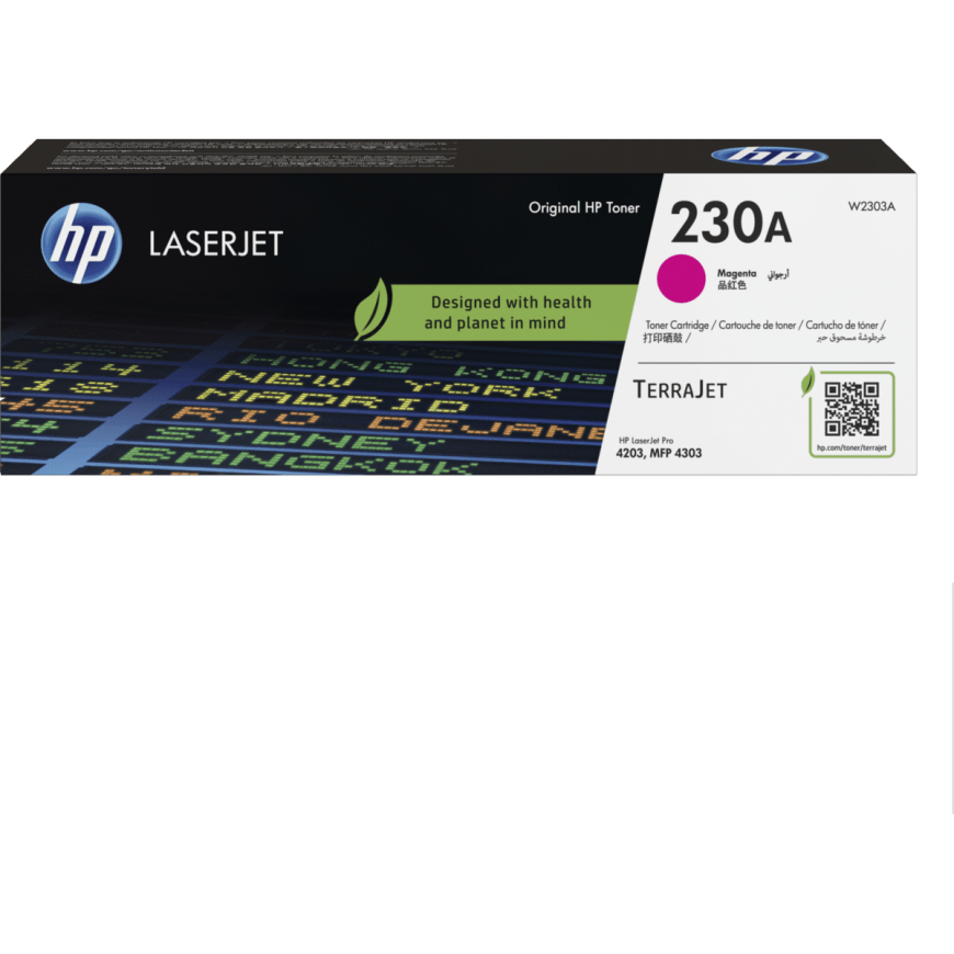HP Kassett Nr 230A HP230A HP 230A Magenta (W2303A) – 2