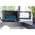 Digitus DN-45003 органайзеры для зарядных устройств Отдельностоящий Металл Черный Digitus DN-45003 органайзеры для зарядных устройств Отдельностоящий Металл Черный