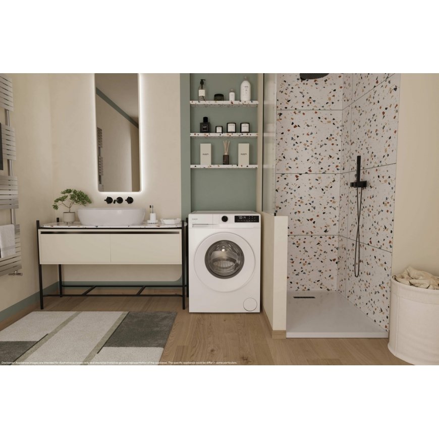 Candy GD 498-S washing machine Front-load 9 kg 1400 RPM White – 2