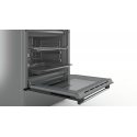 Bosch Serie 4 HKR39C250 cooker Freestanding cooker Electric Ceramic hob Black, Grey Bosch Serie 4 HKR39C250 cooker Freestanding cooker Electric Ceramic hob Black, Grey