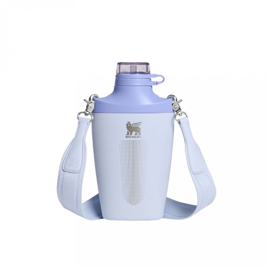 Термос с плечевым ремнём The Stanley Cross Bottle 0,68 л, светло – 2