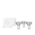 Philips Hue White and colour ambience Essential starter kit: 3 GU10 nutikat pirni (345 lm) + hämardu Philips Hue White and colour ambience Essential starter kit: 3 GU10 nutikat pirni (345 lm) + hämardu
