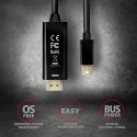 Axagon RVDM-HI14C2 Mini-DisplayPort zu HDMI Adapterkabel 4K/30 Hz 180 cm lang - Kabel - Digital/Disp Axagon RVDM-HI14C2 Mini-DisplayPort zu HDMI Adapterkabel 4K/30 Hz 180 cm lang - Kabel - Digital/Disp