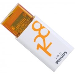 Philips USB 3.2 128GB Click Series Gen 1 USB-C USB-välkmälu USB tüüp-C 3.2 Gen 1 (3.1 Gen 1) Valge
