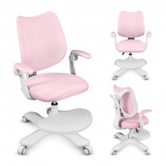 Junior 4.6 Pink Swivel Armchair