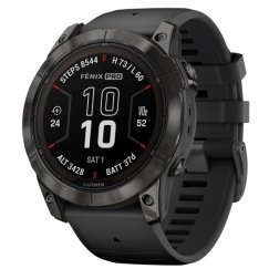 Garmin fēnix 7X Pro 3,56 cm (1.4") MIP 51 mm Digitaalinen 280 x 280 pikseliä Kosketusnäyttö musta Wi-Fi GPS (satelliitti)