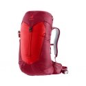 Turistinis kuprinės Deuter AC Lite 24, vyšnių/masalos spalvos Turistinis kuprinės Deuter AC Lite 24, vyšnių/masalos spalvos