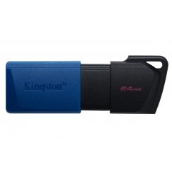 Kingston Technology DataTraveler Exodia M USB-välkmälu 64 GB USB tüüp A 3.2 Gen 1 (3.1 Gen 1) Must, 