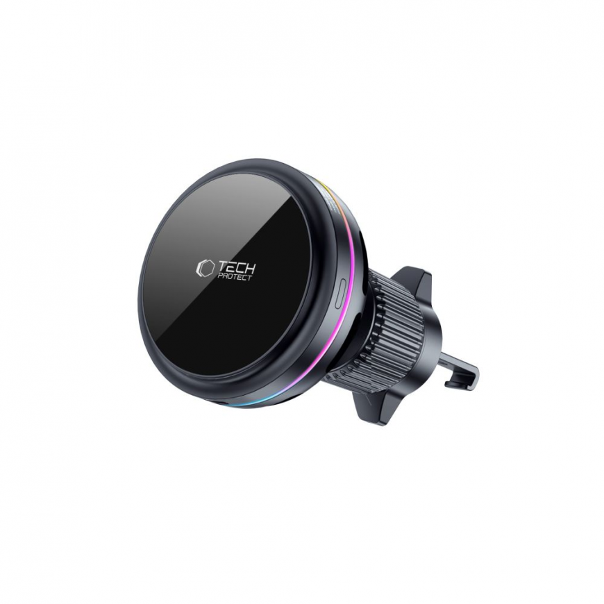 Tech-Protect V9 MagSafe 25W Qi 2.2 Car Charger - Black – 5