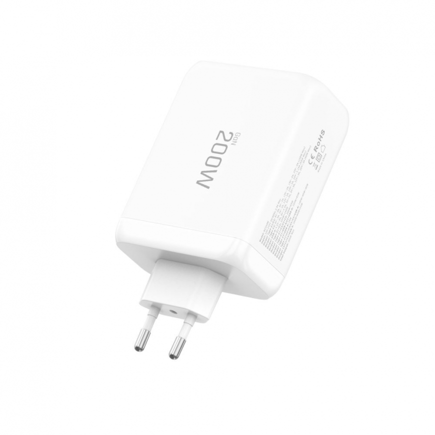 Tech-Protect NC200W-GaN 4-Port 200W Wall Charger - White – 4