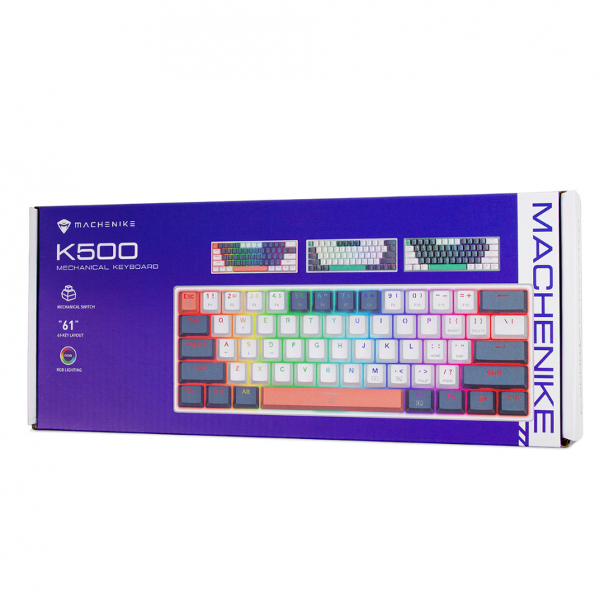 Machenike K500-B61 Wired Mechanical Gaming Keyboard with Backlig – 4