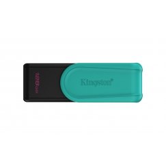 Kingston Technology DataTraveler 128 Gt:n muistitikku, USB 3.2, Gen 1, Exodia S (musta/turkoosi)