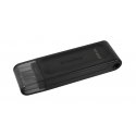 Kingston Technology DataTraveler 70 USB atmintukas 64 GB C tipo USB 3.2 Gen 1 (3.1 Gen 1) Juoda Kingston Technology DataTraveler 70 USB atmintukas 64 GB C tipo USB 3.2 Gen 1 (3.1 Gen 1) Juoda