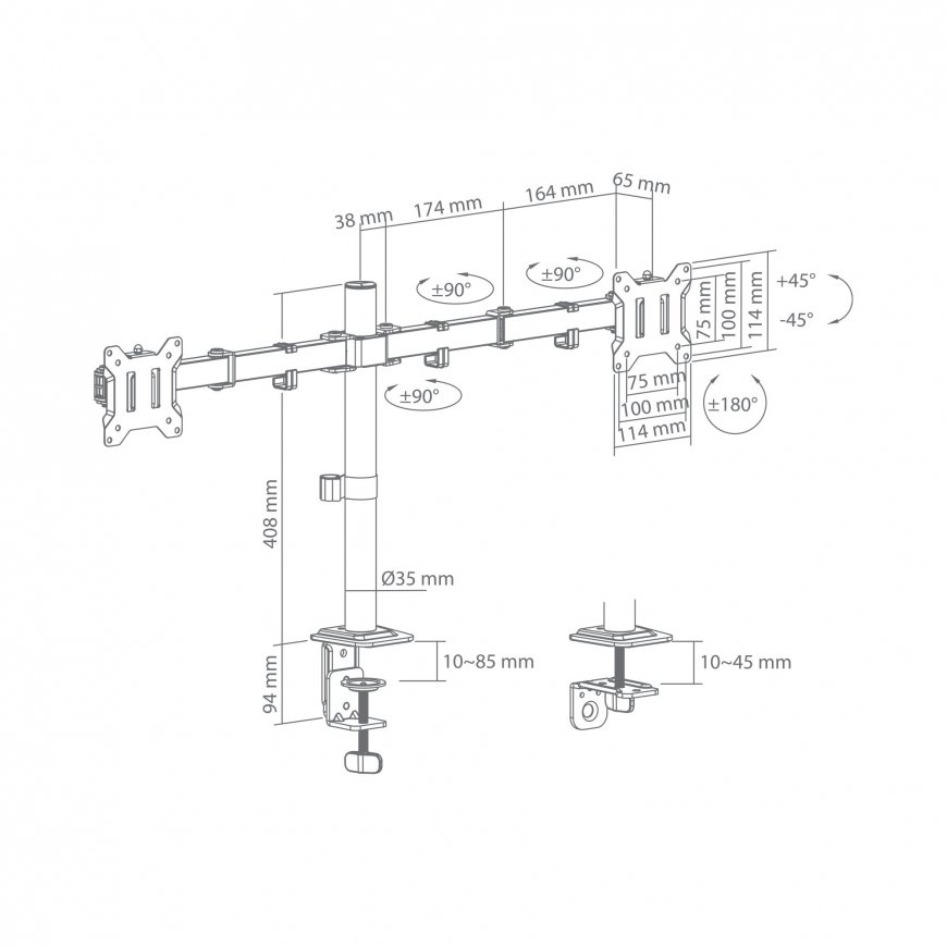 Sbox LCD-352/2-3 (17-32/2x10kg/100x100) – 5