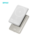 BWOO Ultra Slim Power Bank 5000mAh with magnetic charging P79 li BWOO Ultra Slim Power Bank 5000mAh with magnetic charging P79 li
