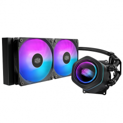 Система водяного охлаждения CPU MasterLiquid Core Nex 240 ARGB черная