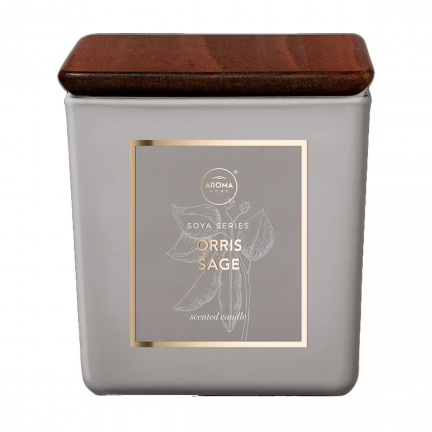 Aroma Home, Orris & Sage, Orris, Scented Candle, 115 g