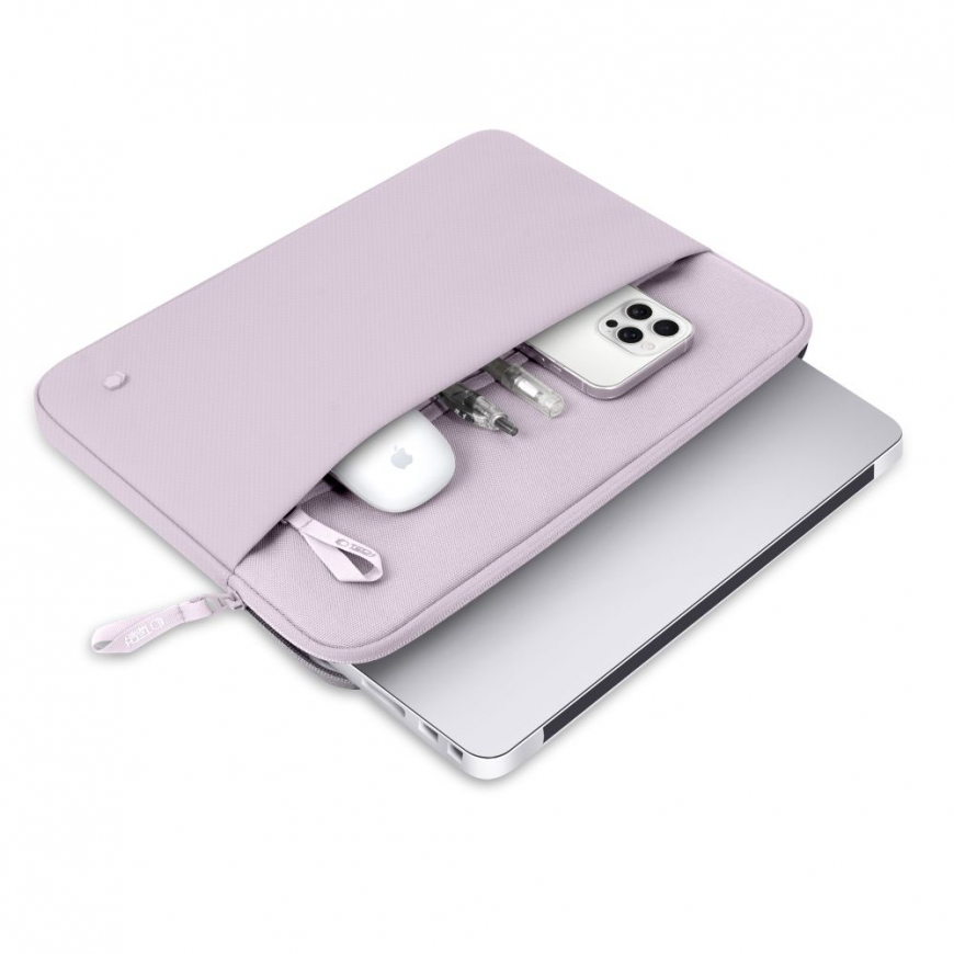 Tech-Protect Sleeve for 15-16" Laptop - Pink – 5