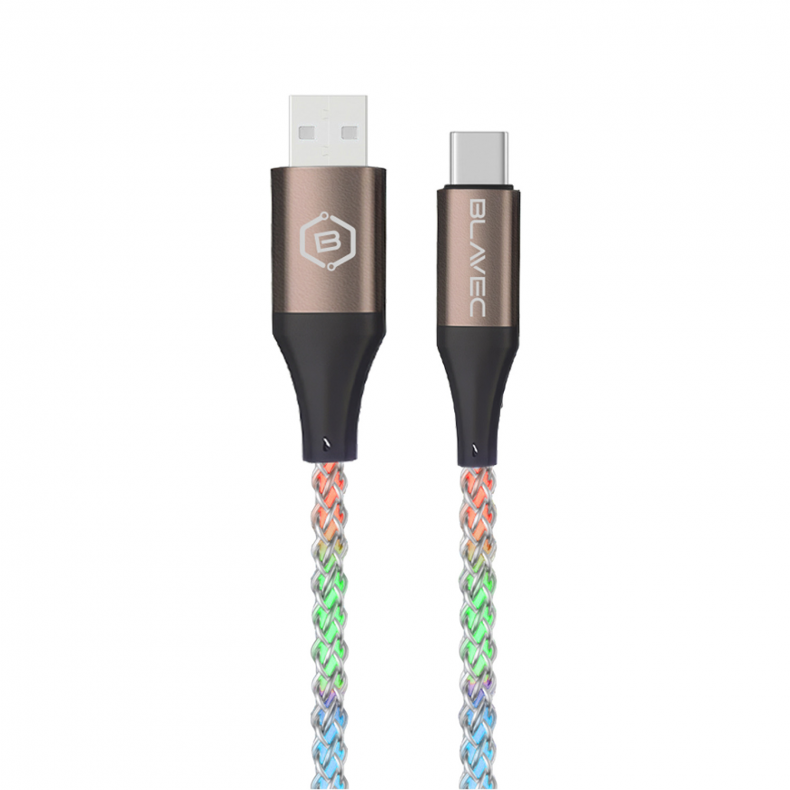 Blavec Kabel Neon - USB na Typ C - QC 3.0 60W 3A 1 metre (CNE-UC – 2