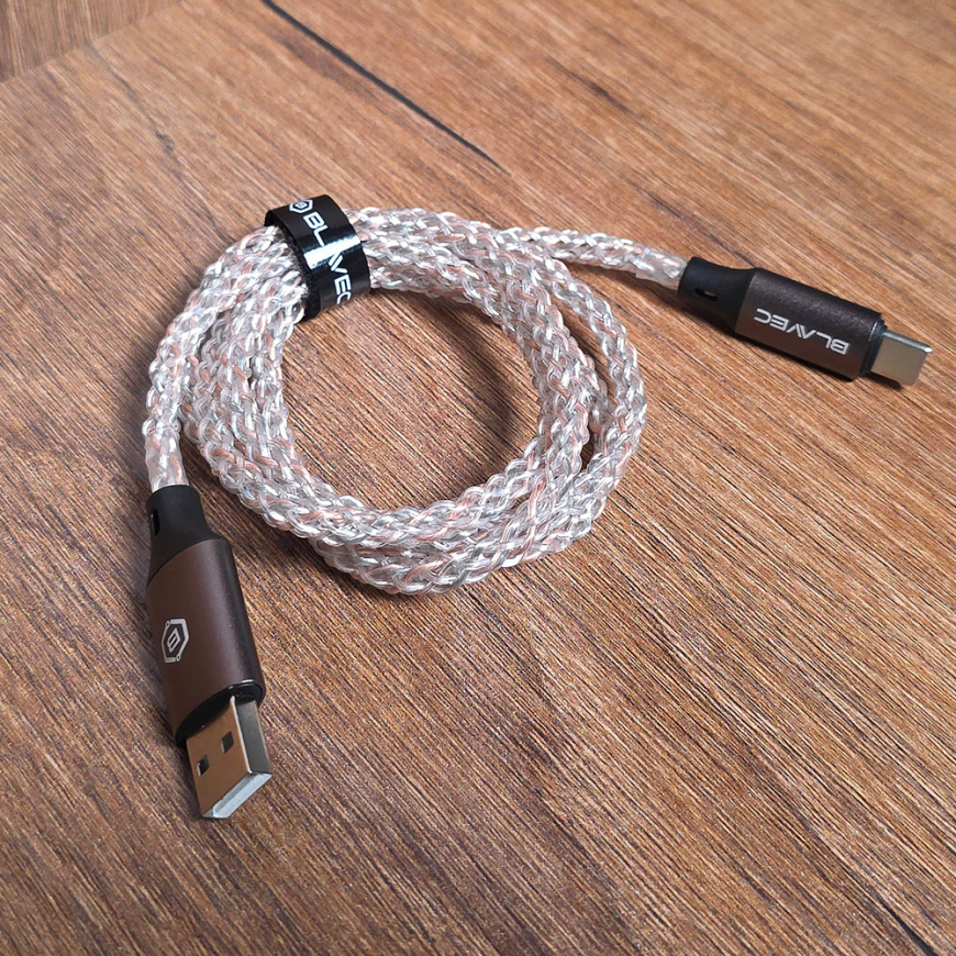 Blavec Kabel Neon - USB na Typ C - QC 3.0 60W 3A 1 metre (CNE-UC – 3