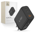 Tech-Protect NC240W-GaN 4-Port 240W Wall Charger - Black Tech-Protect NC240W-GaN 4-Port 240W Wall Charger - Black