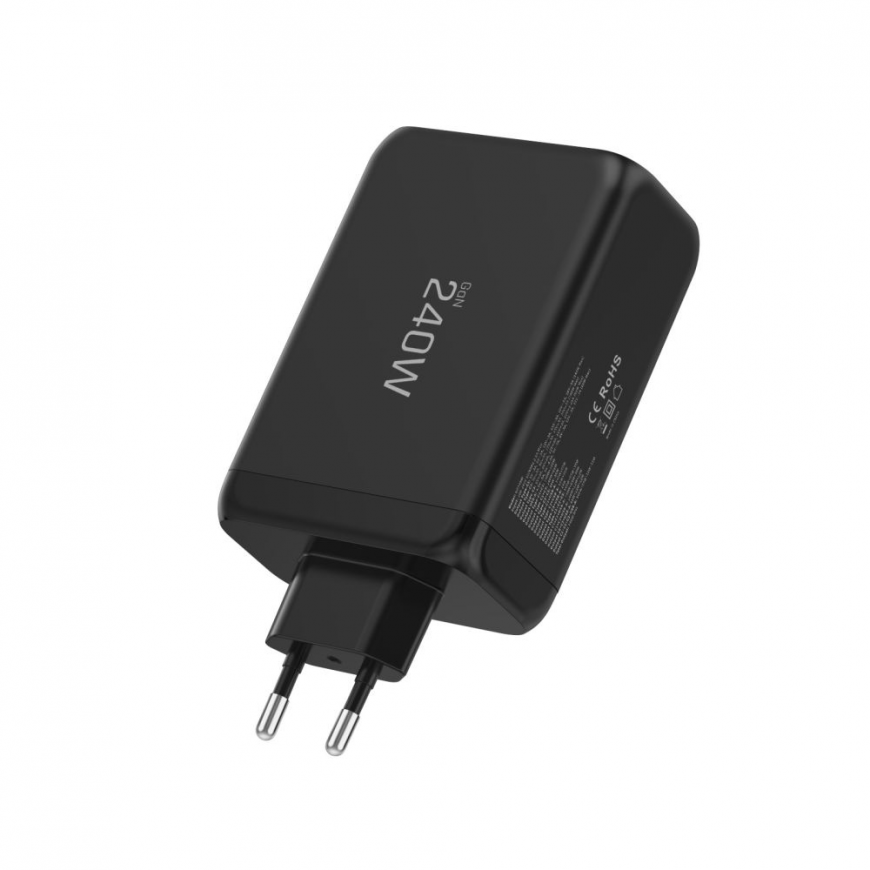 Tech-Protect NC240W-GaN 4-Port 240W Wall Charger - Black – 4