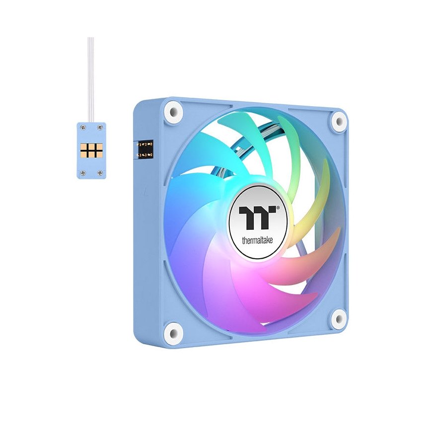 Thermaltake CT140 EX ARGB Sync PC Cooling Fan Hydrangea Blue (3-Fan Pack)