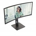 AOC CU34P3CV kompiuterio monitorius 86,4 cm (34") 3440 x 1440 pikseliai UltraWide Quad HD LED Juoda