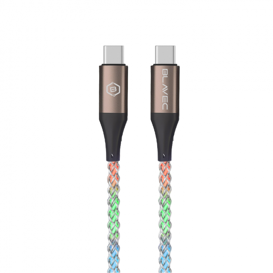 Blavec Kabel Neon - TYP C na Typ C - PD 60W 3A 1 metre (CNE-CC3L – 2
