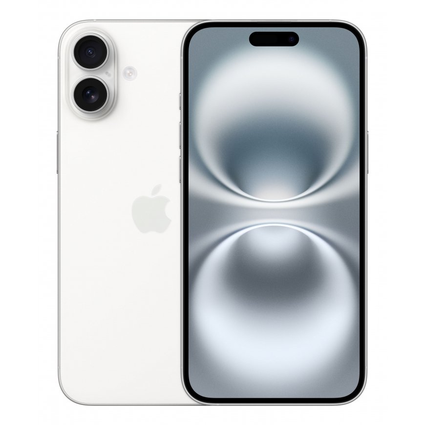 Apple iPhone 16 Plus 17 cm (6.7") Две SIM-карты iOS 18 5G USB Type-C 128 GB Белый