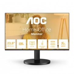 AOC B3 24B3CF2 monitori 60,5 cm (23.8") 1920 x 1080 pikseļi Full HD LED Melns