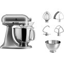 KitchenAid 5KSM175PSECU Pastatomas plaktuvas 300 W Sidabras KitchenAid 5KSM175PSECU Pastatomas plaktuvas 300 W Sidabras