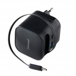 Intenso 7806520 strāvas adapteris & pārveidotājs Iekštelpas 65 W Melns