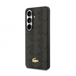 Lacoste PVC Blend Monogram Gold Logo Magnetic Case for Samsung G