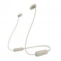 Sony WI-C100 Headset Wireless In-ear Calls/Music Bluetooth Beige