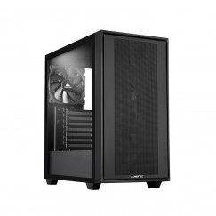 Chieftec Midi Tower GS-03B-BLK-OP, Schwarz Must
