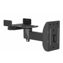 Multibrackets 7876 garso kolonėlės laikiklis Siena Juoda