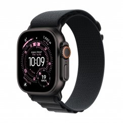 Apple Watch Ultra 3 OLED 49 mm Digitaalinen 422 x 514 pikseliä Kosketusnäyttö 5G musta Wi-Fi GPS (satelliitti)