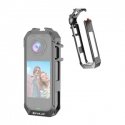 Puluz metallinen suojakotelo Insta 360 X4 Airille (Harmaa)