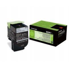 Lexmark 802K värikasetti 1 kpl Alkuperäinen musta