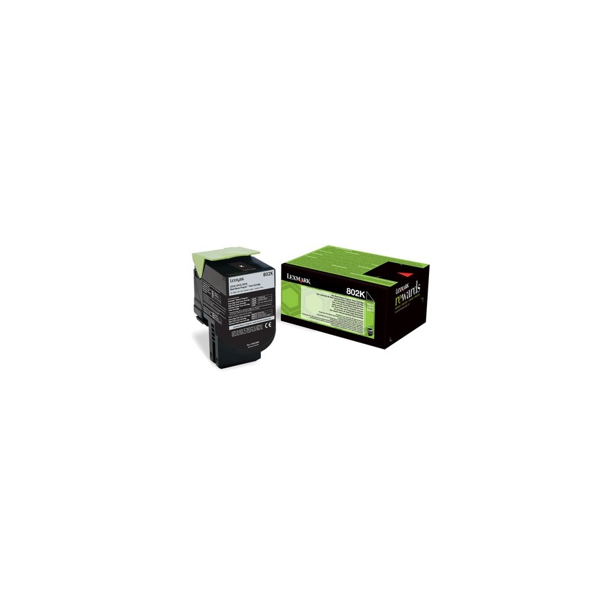 Lexmark 802K tonera kārtridžs 1 pcs
