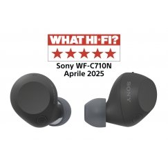Sony WFC710NB.CE7 kuulokkeet ja kuulokemikrofoni True Wireless Stereo (TWS) In-ear Puhelut/Musiikki USB Type-C Bluetooth musta