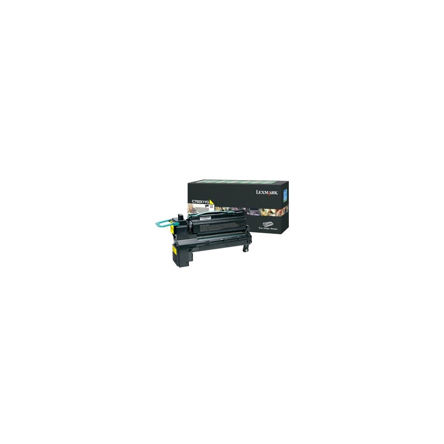 Lexmark C792X1YG tonera kārtridžs 1 pcs Oriģināls Dzeltens